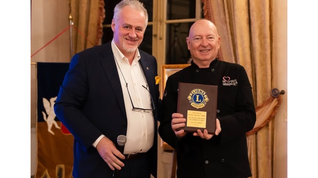 Caterina’s Club Founder Sir Bruno Serato Receives Int’l Humanitarian Award
